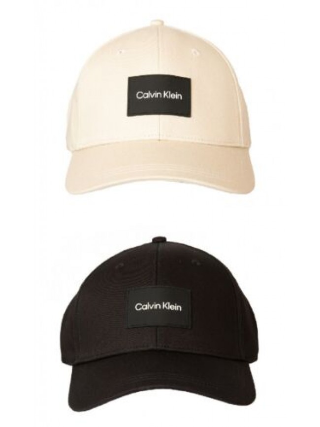 Cappello baseball CK CALVIN KLEIN con visiera parte posteriore regolabile e logo