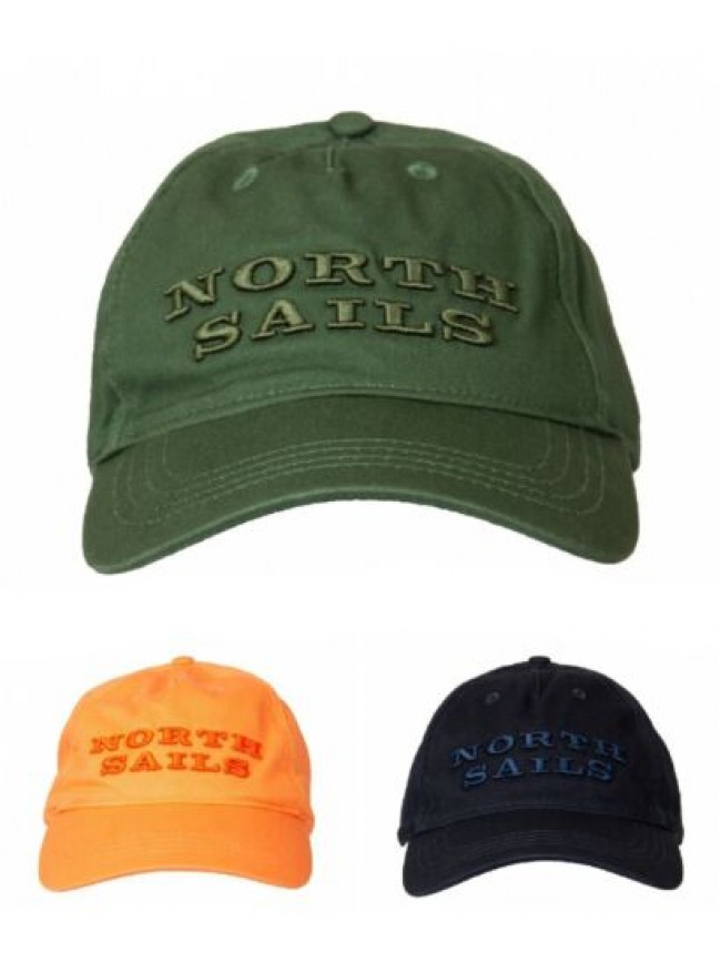 Cappello baseball NORTH SAILS uomo cappellino regolabile con visiera articolo 62