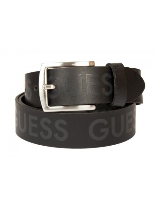 Cintura uomo GUESS pelle logata alta cm 3,5 articolo BMU356P2435