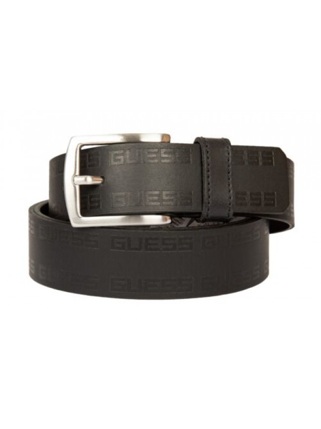 Cintura uomo GUESS pelle logata alta cm 3,5 articolo BMU357P2435