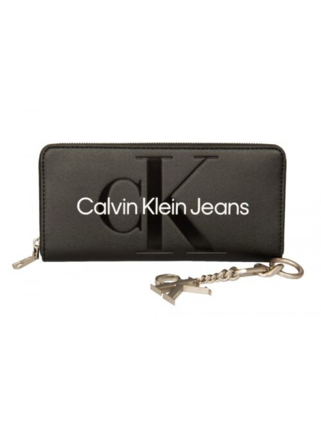 Portafoglio e potrachiavi donna CK CALVIN KLEIN JEANS articolo K60K611419 giftin