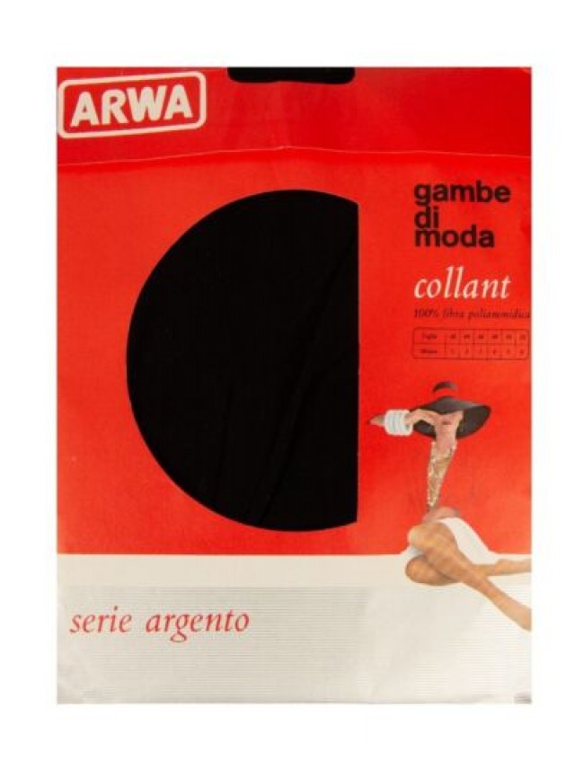 SG Collant calze donna lavorate gambe di moda serie argento fashion style ARWA a