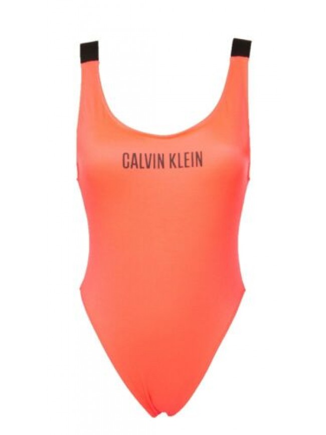 SG Costume donna CALVIN KLEIN intero mare o piscina con coppe estraibili spallin
