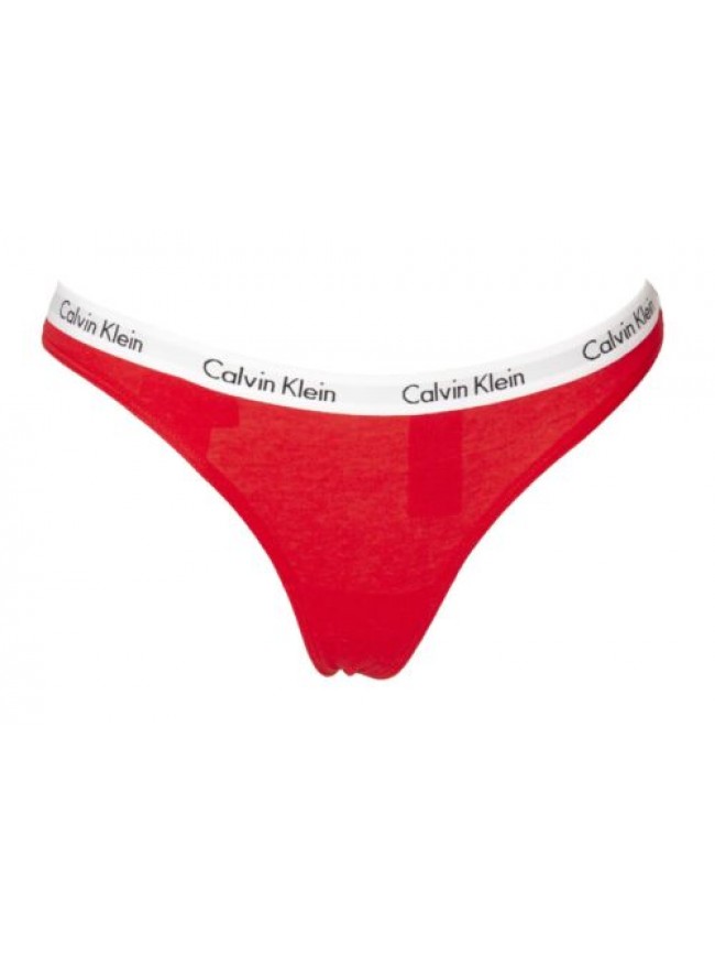 Calvin Klein Underwear Mutanda Slip Logo Nero Donna