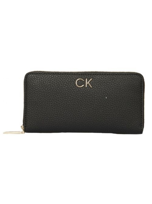 SG Portafoglio donna CK CALVIN KLEIN articolo K60K610242 RE LOCK Z/A WALLET LG P