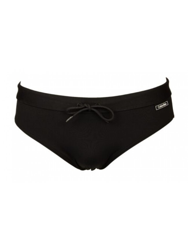 SG Slip mare uomo CK CALVIN KLEIN piscina coulisse esterna plachetta in plastica