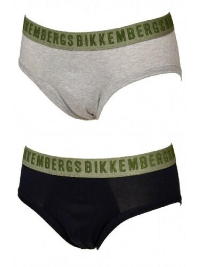 SG Slip mutanda uomo BIKKEMBERGS elastico a vista underwear articolo VBKT05132 C