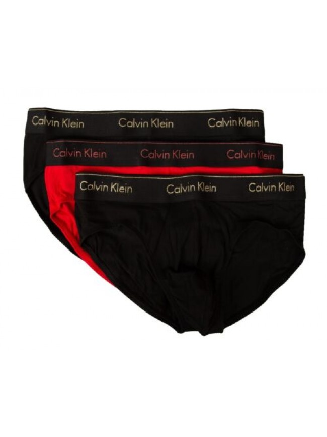 SG Slip uomo CK CALVIN KLEIN mutande confezione 3 capi cotone elasticizzato elas