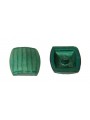 Set 4 bottoni quadrati in plastica con gambo da cucire mm.27 x 27 x 11 mm artico