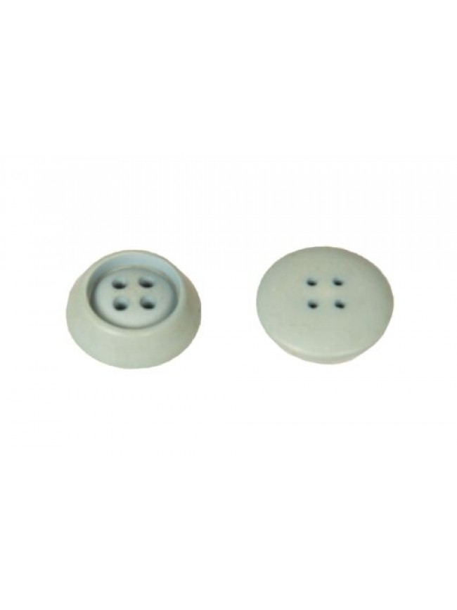 Set 4 bottoni rotondo in plastica a quattro fori mm.17 x 17 x 6 mm articolo BOT0