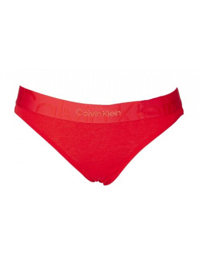 Slip donna CK CALVIN KLEIN mutanda cuciture piatte elastico a vista logato artic