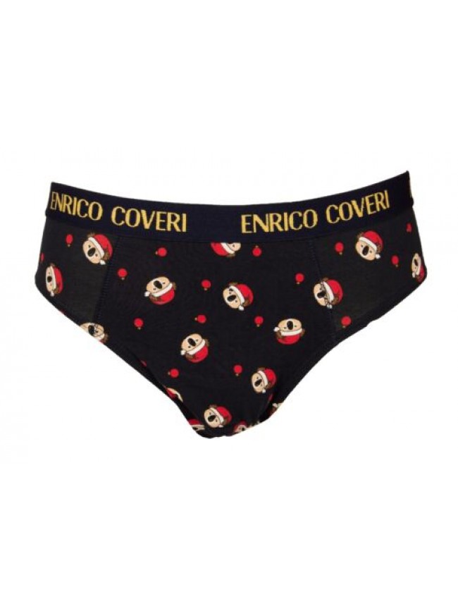 Slip uomo ENRICO COVERI mutanda elastico a vista cotone elasticizzato underwear 