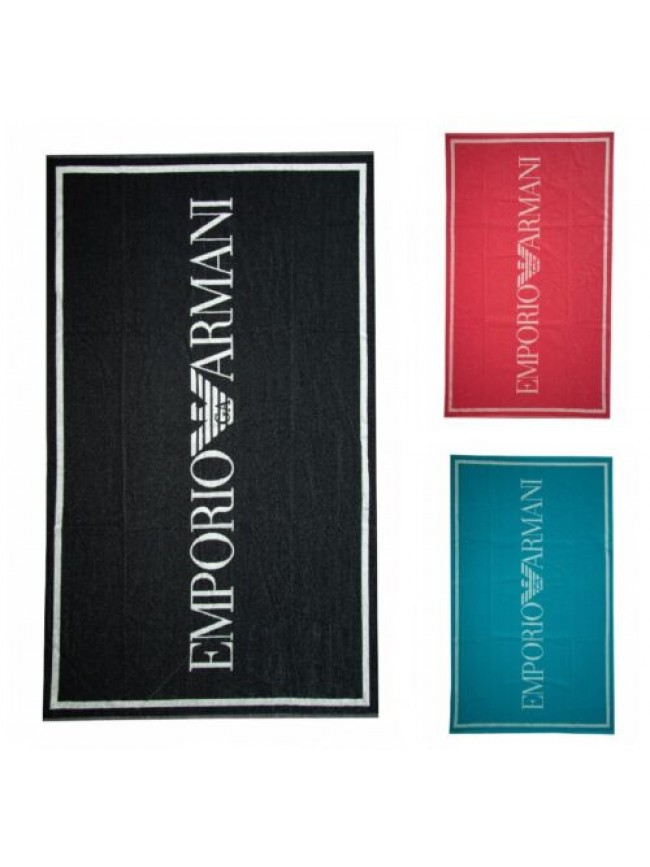 Telo mare EMPORIO ARMANI  piscina o spa cotone beachwear cm.170x100 articolo 231